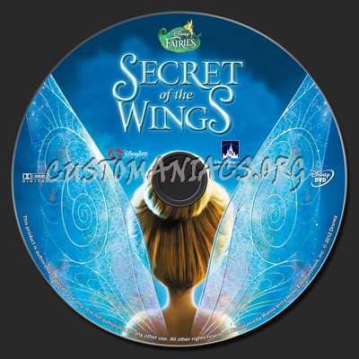 Tinker Bell: Secret of the Wings dvd label