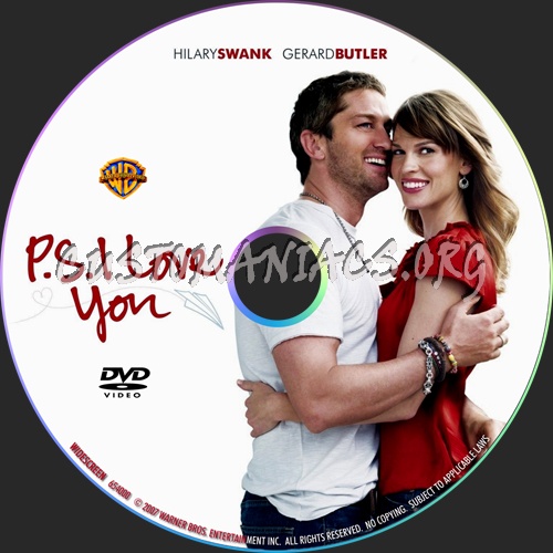 P.S. I Love you dvd label