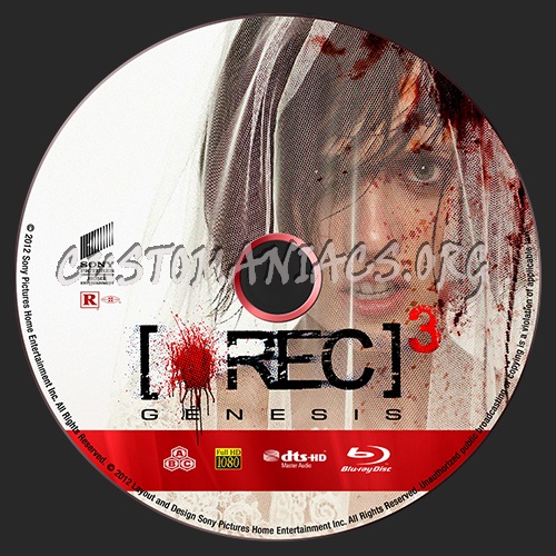 [Rec] 3 Genesis blu-ray label