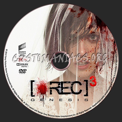 [Rec] 3 Genesis dvd label