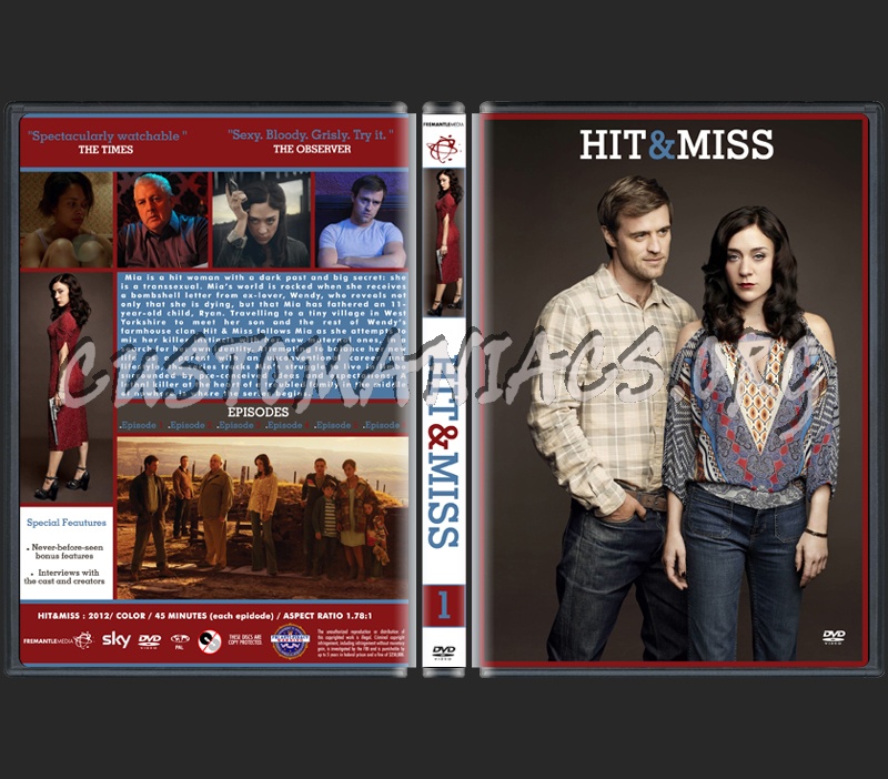 HIT&MISS Season 1 dvd cover