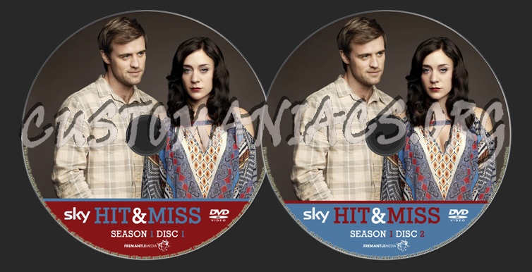 HIT&MISS Season 1 dvd label