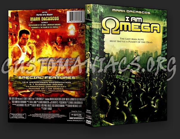 I Am Omega dvd cover