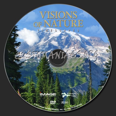 Visions of Nature Timescapes dvd label