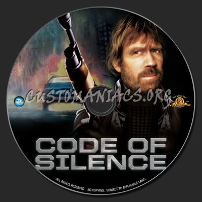 Code Of Silence dvd label