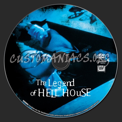 The Legend Of Hell House dvd label