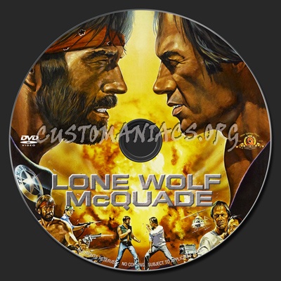 Lone Wolf McQuade dvd label