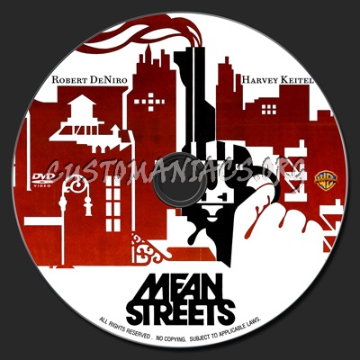 Mean Streets dvd label