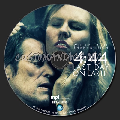 4:44 Last Day On Earth blu-ray label