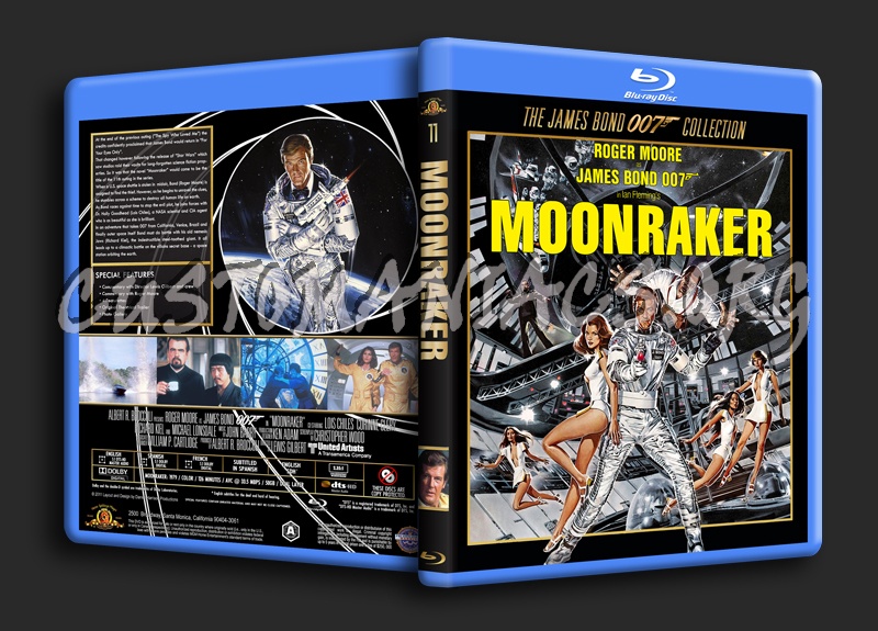 Moonraker blu-ray cover