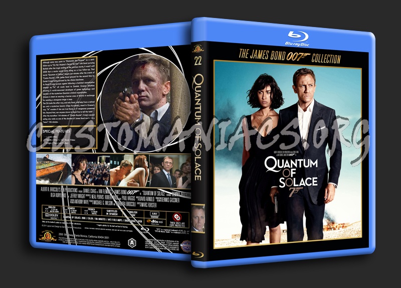 Quantum of Solace blu-ray cover