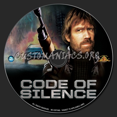 Code Of Silence blu-ray label