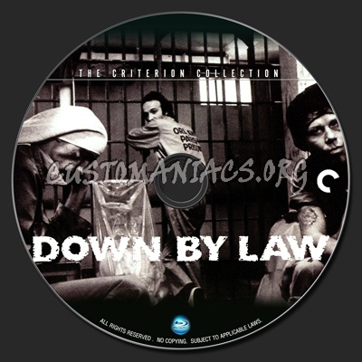 Down By Law blu-ray label