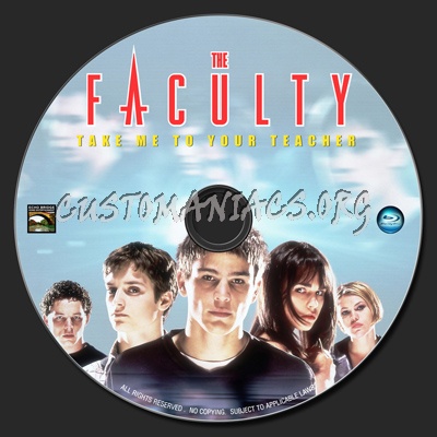The Faculty blu-ray label