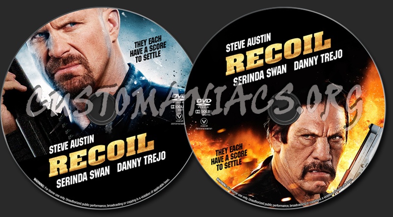 Recoil dvd label