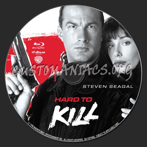 Hard to Kill blu-ray label