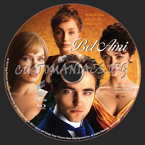 Bel Ami blu-ray label