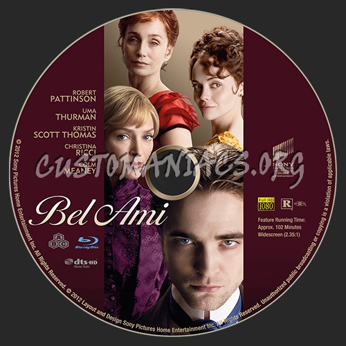 Bel Ami blu-ray label