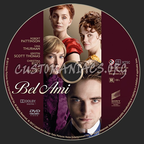 Bel Ami dvd label