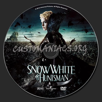 Snow White & the Huntsman dvd label