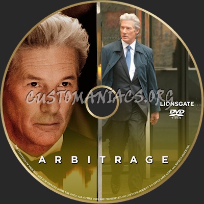 Arbitrage dvd label