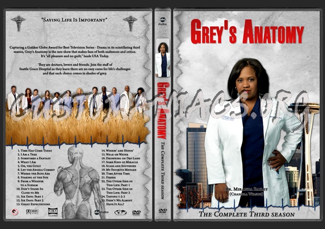 Grey's Anatomy dvd cover