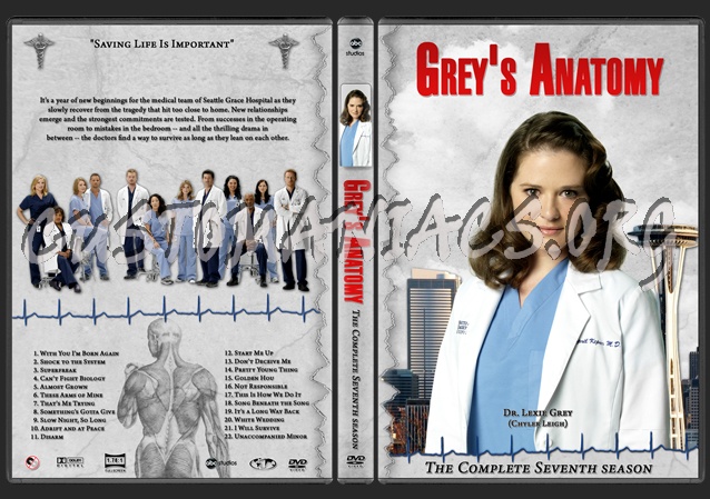 Grey's Anatomy dvd cover