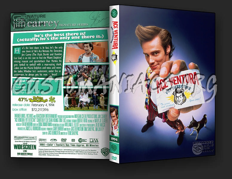 Ace Ventura: Pet Detective dvd cover