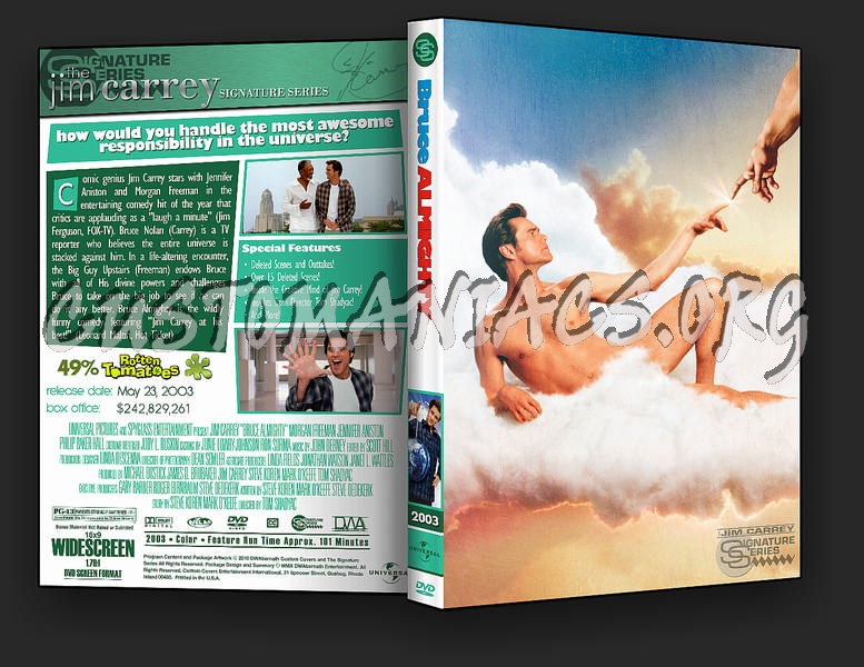 Bruce Almighty dvd cover