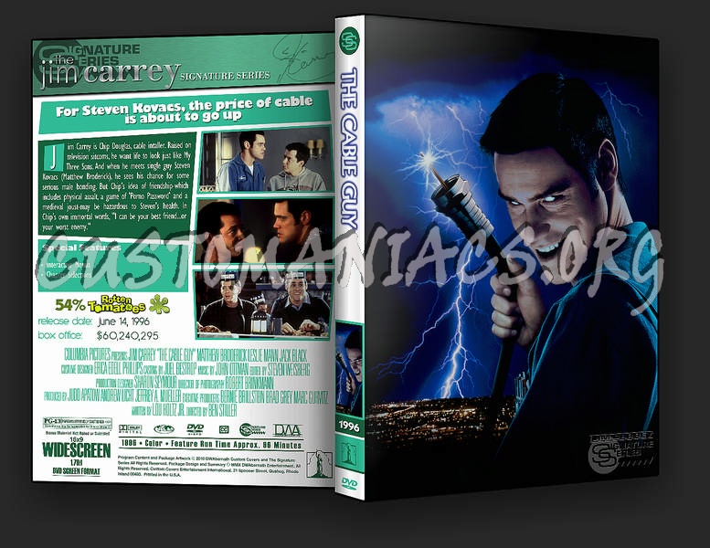 The Cable Guy dvd cover