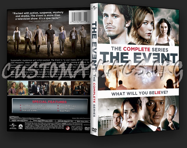 The Event - Season 1 dvd cover