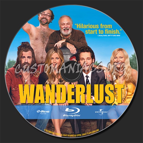 Wanderlust blu-ray label