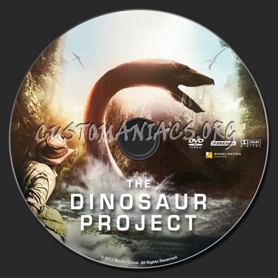 The Dinosaur Project dvd label