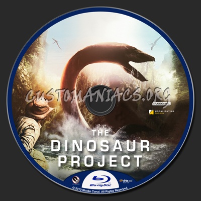 The Dinosaur Project blu-ray label