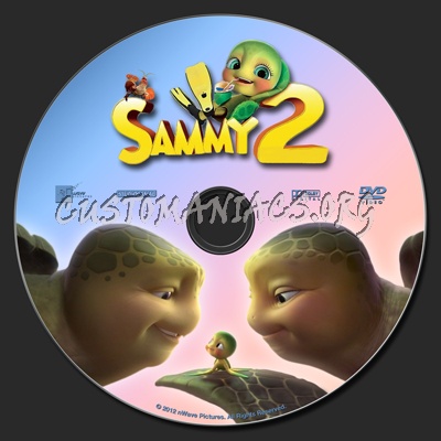 Sammy's Adventures 2 dvd label