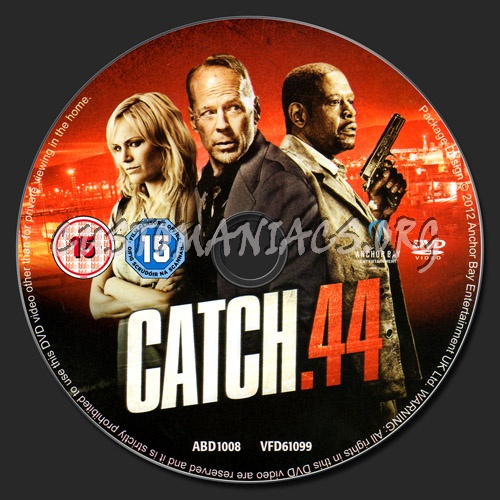 Catch .44 dvd label