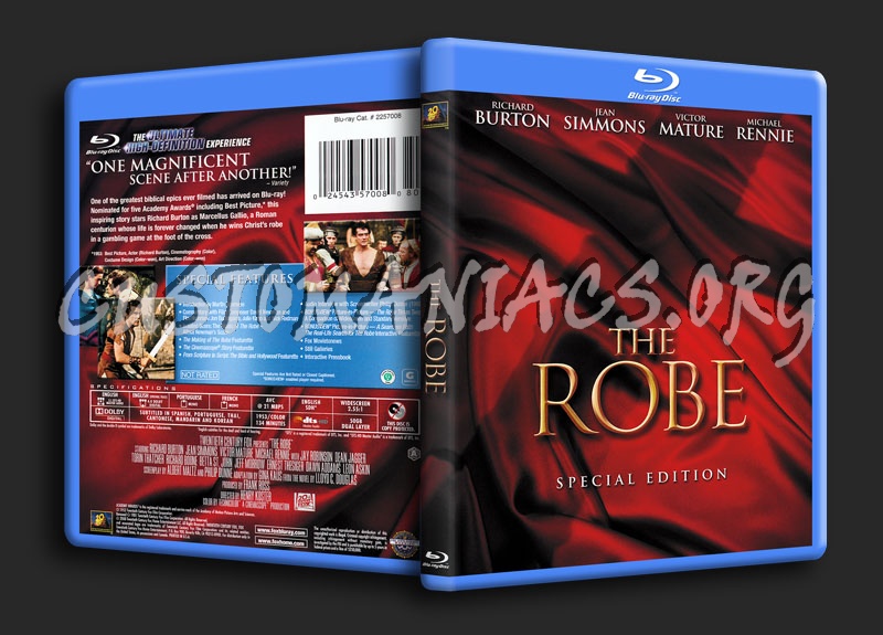 The Robe blu-ray cover