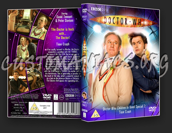 Doctor Who: Time Crash dvd cover