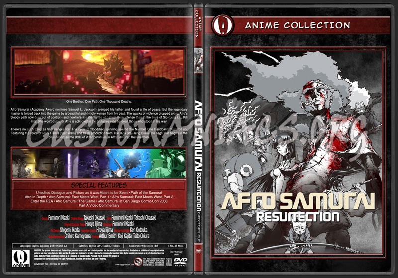 Anime Collection Afro Samurai Resurrection Director's Cut 