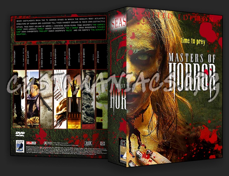 Masters Of Horror: Season 2 dvd cover