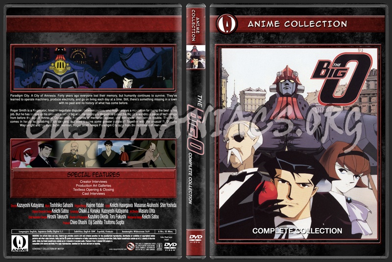 Anime Collection The Big O Complete Collection dvd cover