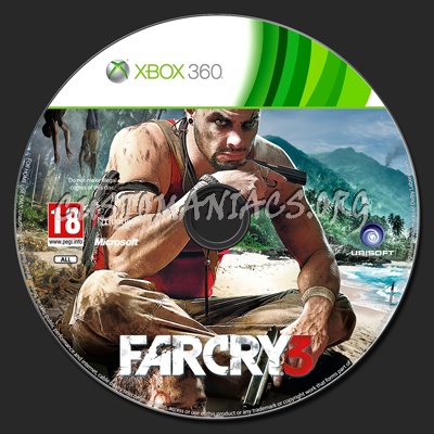 Farcry 3 dvd label