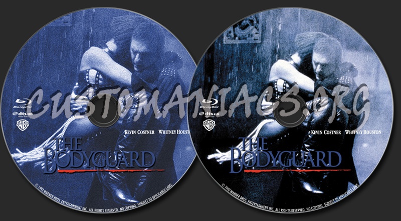 The Bodyguard blu-ray label