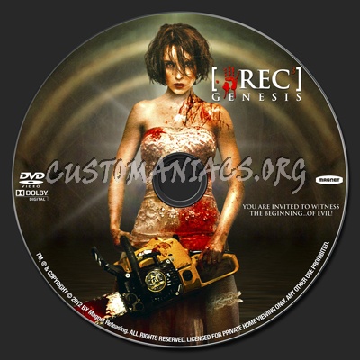 [REC] Genesis dvd label