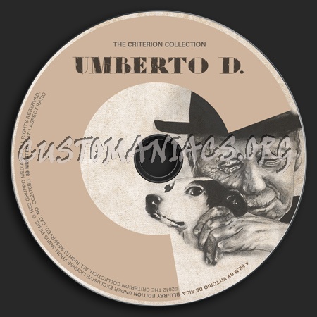 201 - Umberto D dvd label