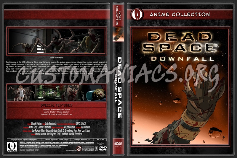 Anime Collection Dead Space Downfall dvd cover