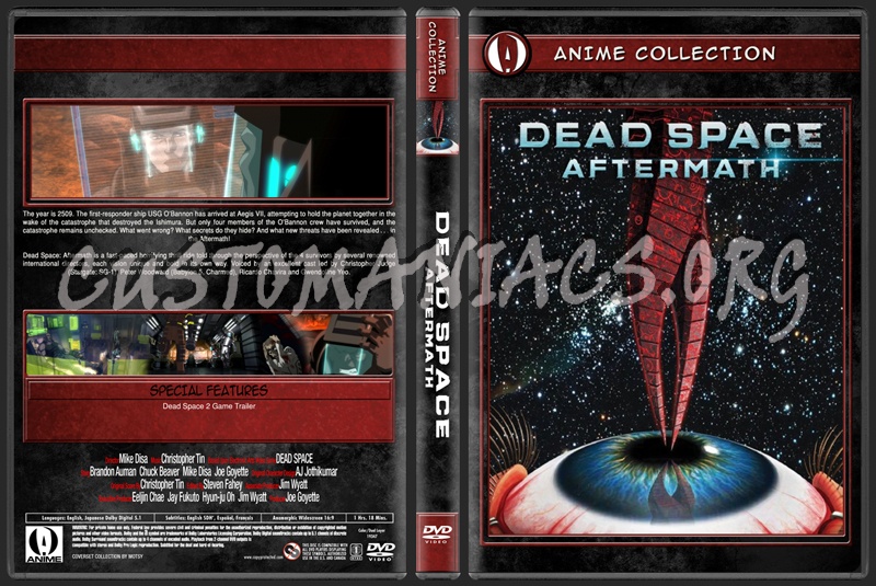 Anime Collection Dead Space Aftermath dvd cover