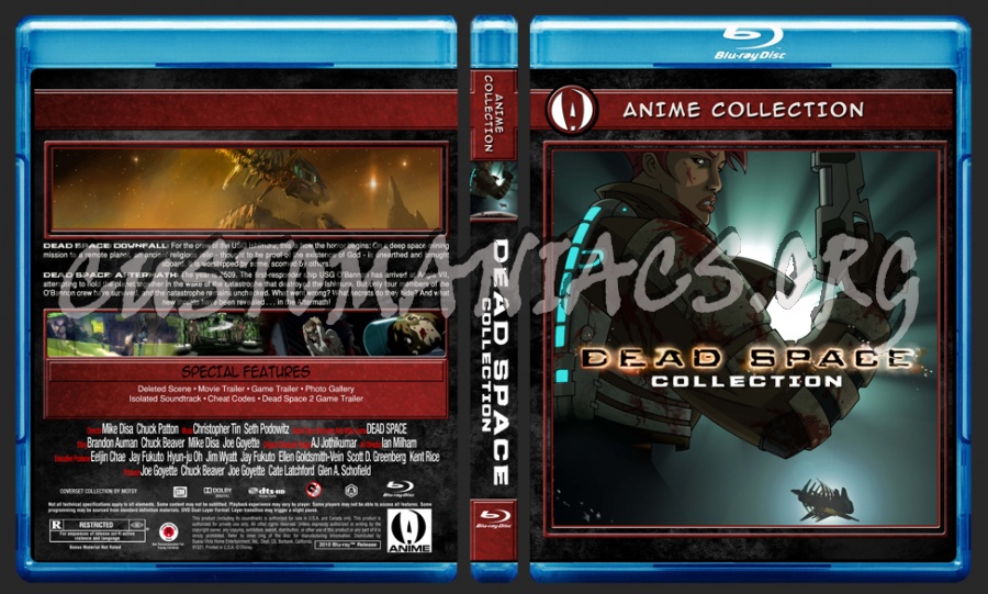 Anime Collection Dead Space Collection blu-ray cover