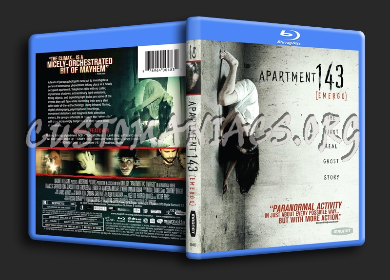 Apartment 143 (Emergo) blu-ray cover