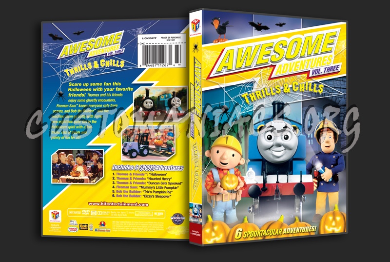Awesome Adventures Volume 3 dvd cover